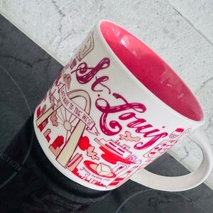 Starbucks - been there series St. Louis Themed Mug - Red and White